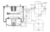 38012 FEBI Кожух пневматической рессоры