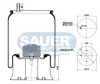 Превью - S2290081300 SAUER Кожух пневматической рессоры (фото 2)