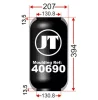 JAD40690 JURATEK Кожух пневматической рессоры