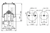 1 DF 20 A-3 PHOENIX Кожух пневматической рессоры