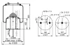 1 DF 20 A-7 PHOENIX Кожух пневматической рессоры