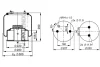 1 DF 20 C-1 PHOENIX Кожух пневматической рессоры