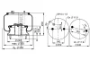 1 DF 23 B-1 PHOENIX Кожух пневматической рессоры