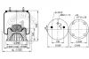 4022 N P03 CONTITECH AIR SPRING Кожух пневматической рессоры