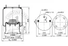 4023 N P03 CONTITECH AIR SPRING Кожух пневматической рессоры