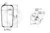 4390 N2 CONTITECH AIR SPRING Кожух пневматической рессоры