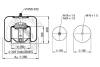 4737 N P22 CONTITECH AIR SPRING Кожух пневматической рессоры