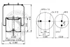 4913 N P02 CONTITECH AIR SPRING Кожух пневматической рессоры