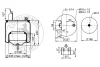 6600 N P02 CONTITECH AIR SPRING Кожух пневматической рессоры