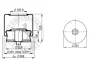 6611 N P02 CONTITECH AIR SPRING Кожух пневматической рессоры