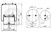 6700 N P01 CONTITECH AIR SPRING Кожух пневматической рессоры