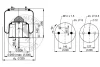 6710 N P02 CONTITECH AIR SPRING Кожух пневматической рессоры