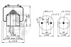 6714 N P02 CONTITECH AIR SPRING Кожух пневматической рессоры