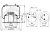 6716 N P02 CONTITECH AIR SPRING Кожух пневматической рессоры