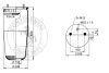 724 N P01 CONTITECH AIR SPRING Кожух пневматической рессоры