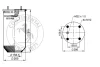 813 MB/O CONTITECH AIR SPRING Кожух пневматической рессоры