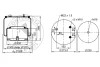836 N P10 CONTITECH AIR SPRING Кожух пневматической рессоры