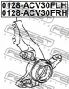 Превью - 0128-ACV30FLH FEBEST Поворотный кулак, подвеска колеса (фото 2)