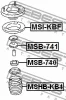 Превью - MSB-741 FEBEST Дистанционная труба, амортизатор (фото 2)