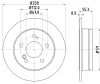 8DD 355 100-961 BEHR/HELLA/PAGID Тормозной диск