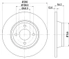 8DD 355 103-071 BEHR/HELLA/PAGID Тормозной диск