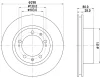 8DD 355 103-461 BEHR/HELLA/PAGID Тормозной диск