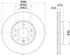 8DD 355 106-071 BEHR/HELLA/PAGID Тормозной диск