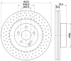 8DD 355 107-941 BEHR/HELLA/PAGID Тормозной диск