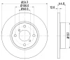 8DD 355 108-211 BEHR/HELLA/PAGID Тормозной диск