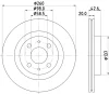 8DD 355 108-441 BEHR/HELLA/PAGID Тормозной диск