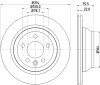 8DD 355 109-801 BEHR/HELLA/PAGID Тормозной диск