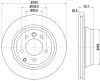 8DD 355 109-822 BEHR/HELLA/PAGID Тормозной диск