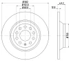 8DD 355 111-181 BEHR/HELLA/PAGID Тормозной диск