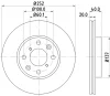 8DD 355 112-981 BEHR/HELLA/PAGID Тормозной диск