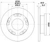 8DD 355 113-811 BEHR/HELLA/PAGID Тормозной диск