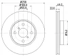 8DD 355 114-311 BEHR/HELLA/PAGID Тормозной диск