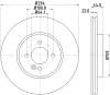 8DD 355 115-872 BEHR/HELLA/PAGID Тормозной диск