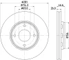 8DD 355 116-531 BEHR/HELLA/PAGID Тормозной диск