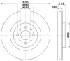 8DD 355 117-111 BEHR/HELLA/PAGID Тормозной диск