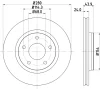 8DD 355 117-321 BEHR/HELLA/PAGID Тормозной диск