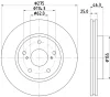 8DD 355 117-361 BEHR/HELLA/PAGID Тормозной диск