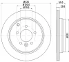 8DD 355 118-772 BEHR/HELLA/PAGID Тормозной диск