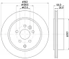 8DD 355 118-921 BEHR/HELLA/PAGID Тормозной диск