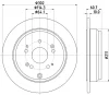 8DD 355 119-221 BEHR/HELLA/PAGID Тормозной диск