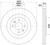 8DD 355 120-401 BEHR/HELLA/PAGID Тормозной диск