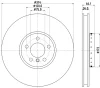 8DD 355 120-701 BEHR/HELLA/PAGID Тормозной диск