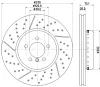 8DD 355 120-771 BEHR/HELLA/PAGID Тормозной диск