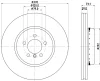 8DD 355 120-831 BEHR/HELLA/PAGID Тормозной диск