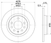 8DD 355 122-201 BEHR/HELLA/PAGID Тормозной диск