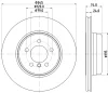 8DD 355 122-251 BEHR/HELLA/PAGID Тормозной диск